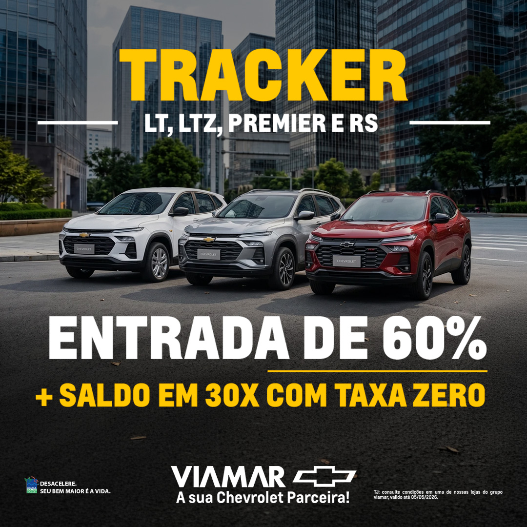 Oferta banner destaque TRACKER GERAL